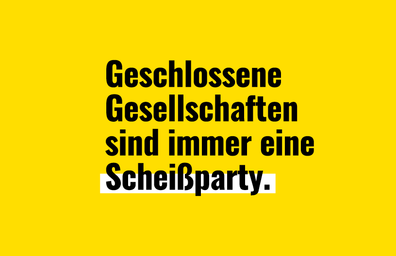 Geschlossene Gesellschaften