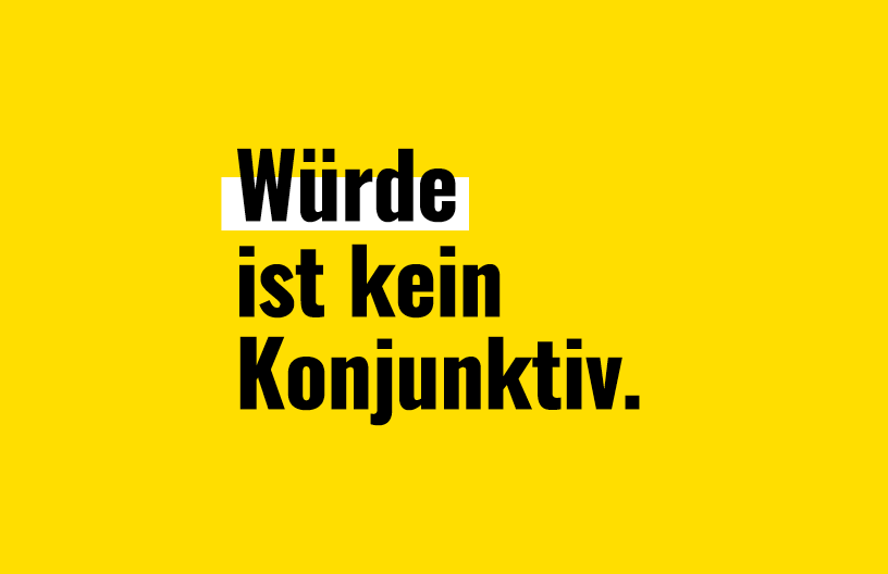 Würde ist kein Konjunktiv