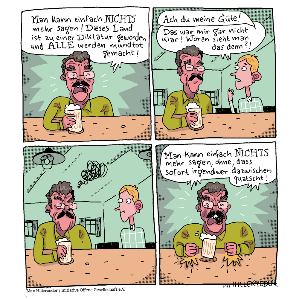 Nichts kann man sagen